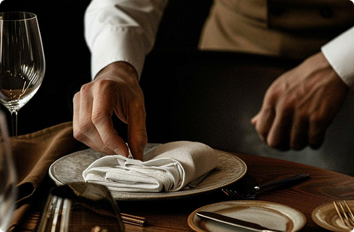 Dedicated service protocols for elders, children, VIPs, and dietary requirements.